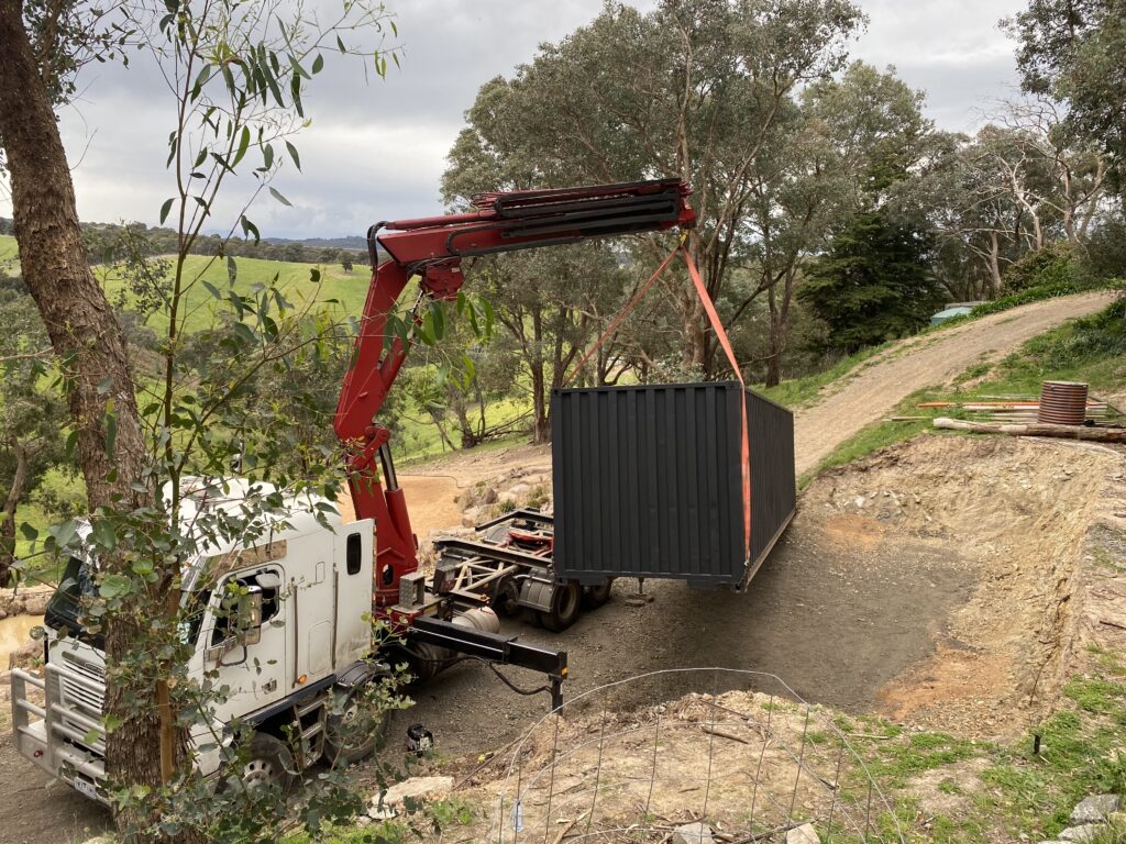 Shipping Containers Victoria offer a specialised service using TiltSlide